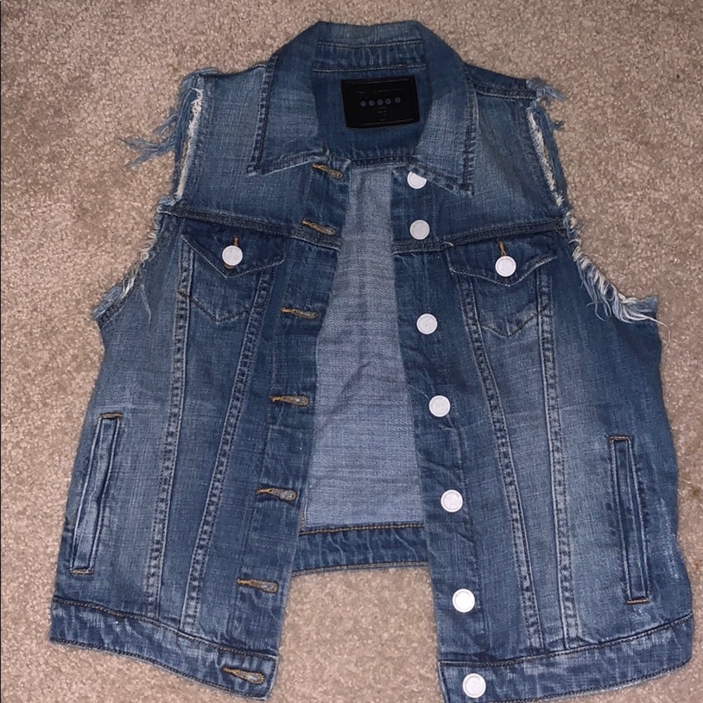 Denim vest